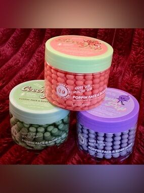 Poppin Face & Body Elixir - Pink Moisturizing Bead Gel